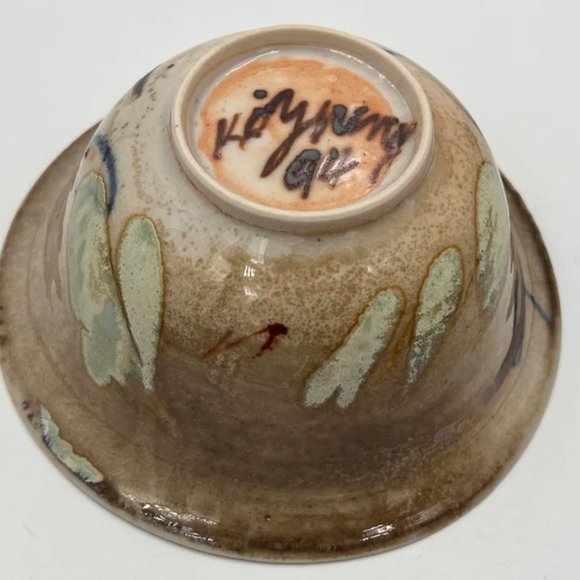 Kayo O'Young Contemporary Ceramic Bowl Signed and Dated 1994 - Picture 5 of 7